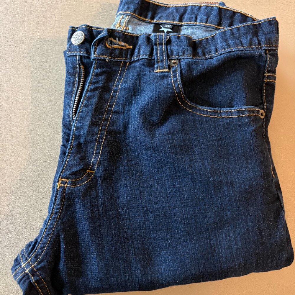 Dark wash jeans